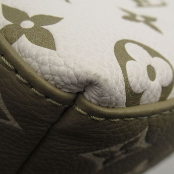 Louis Vuitton Tiny Rucksack Backpack Bag Embossed Leather Monogram Khaki Beige - Picture 8 of 8